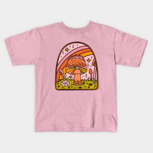 Aries Mushroom Kids T-Shirt